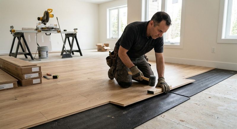 Engineered Wood Installation in Dripping Springs, TX