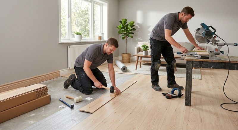 Laminate Floor Installation in Manchaca, TX