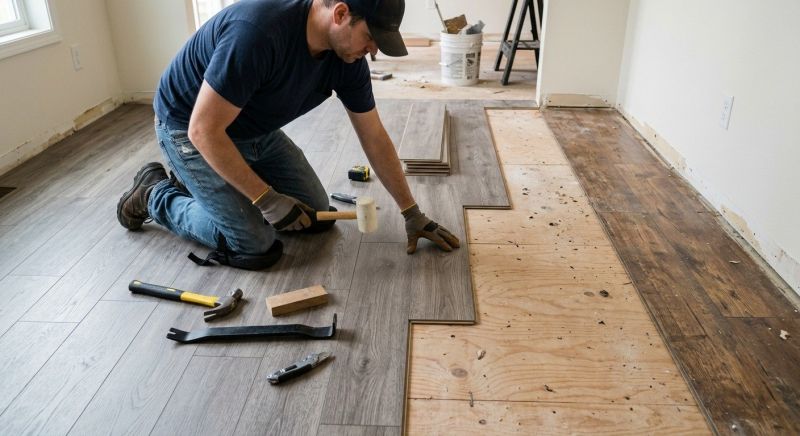 Laminate Floor Replacement in Blanco, TX