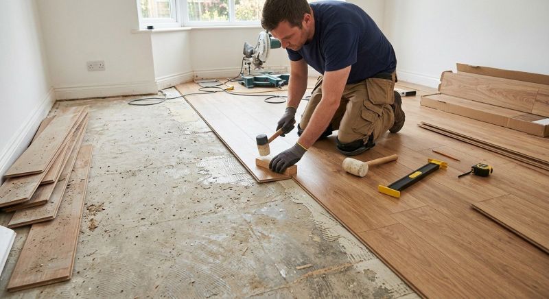 Laminate Floor Replacement in Buda, TX