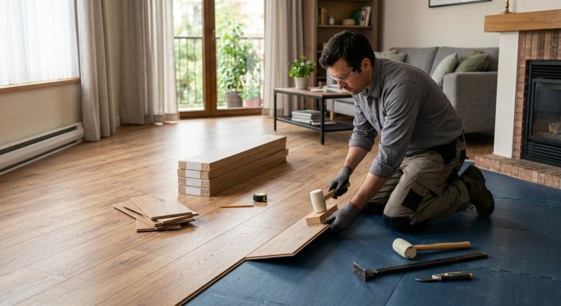 Laminate Floor Replacement in Cedar Park, TX