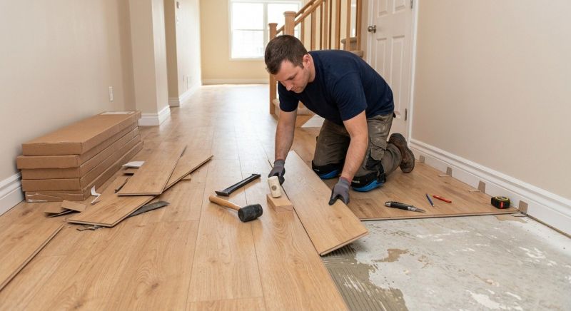 Laminate Floor Replacement in Manchaca, TX
