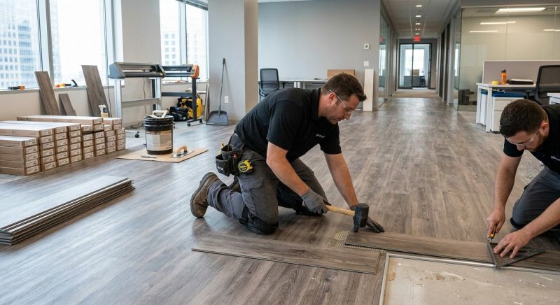 Linoleum Floor Installation in Cedar Park, TX