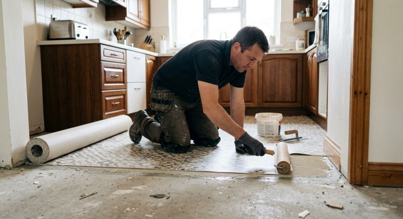 Linoleum Floor Installation in Leander, TX