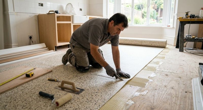 Linoleum Floor Installation in Manchaca, TX