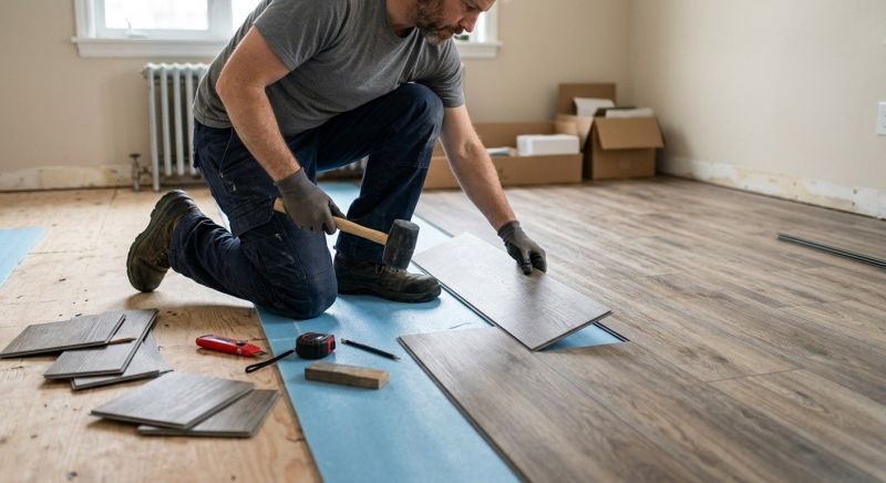 Linoleum Floor Installation in Manchaca, TX