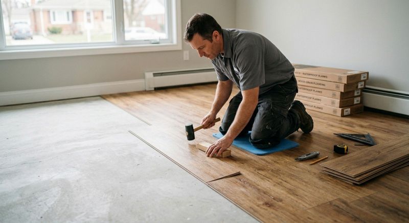 Linoleum Flooring Replacement in Dripping Springs, TX
