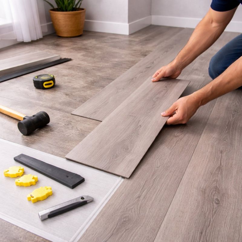 Luxury Vinyl Tile Installation in Dripping Springs, TX