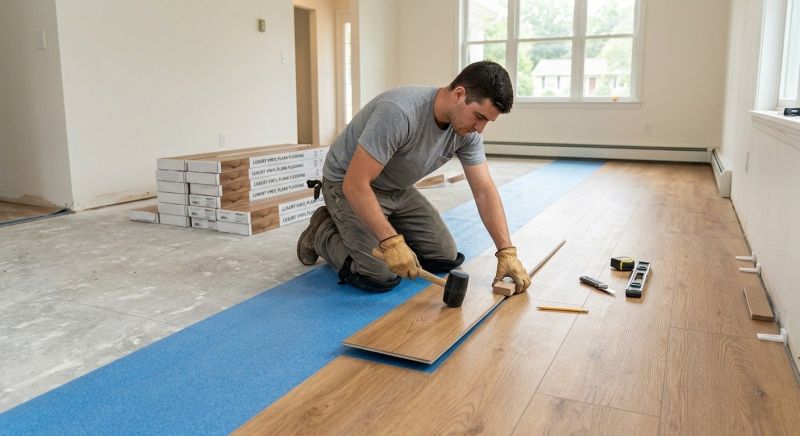 Lvt Flooring Installation in Spicewood, TX