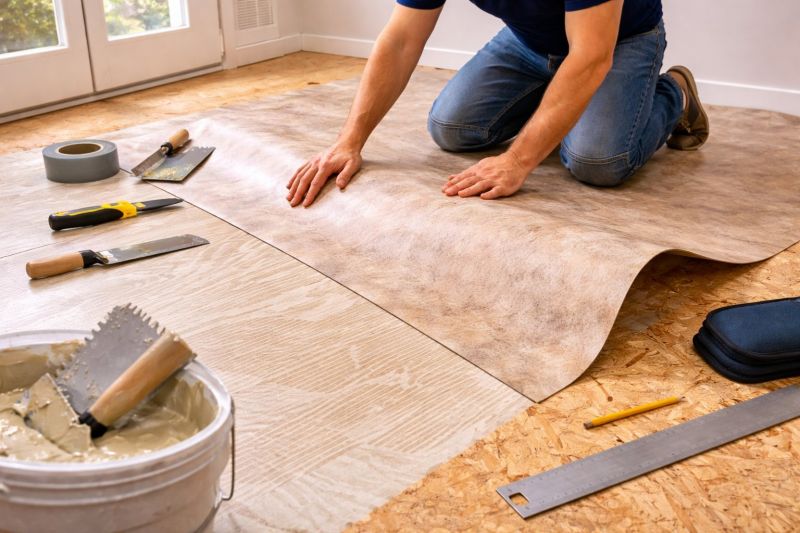Sheet Flooring Installation in Manchaca, TX