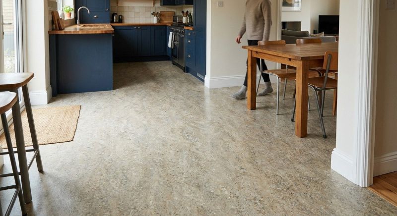 Sheet Linoleum Installation in Buda, TX