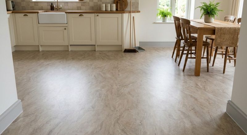 Sheet Linoleum Installation in Leander, TX
