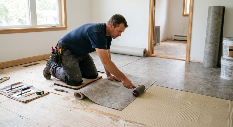 Sheet Vinyl Installation in Cedar Park, TX