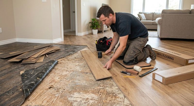 Vinyl Flooring Installation in Driftwood, TX