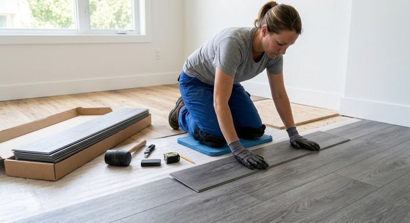 Vinyl Tile Installation in Dripping Springs, TX
